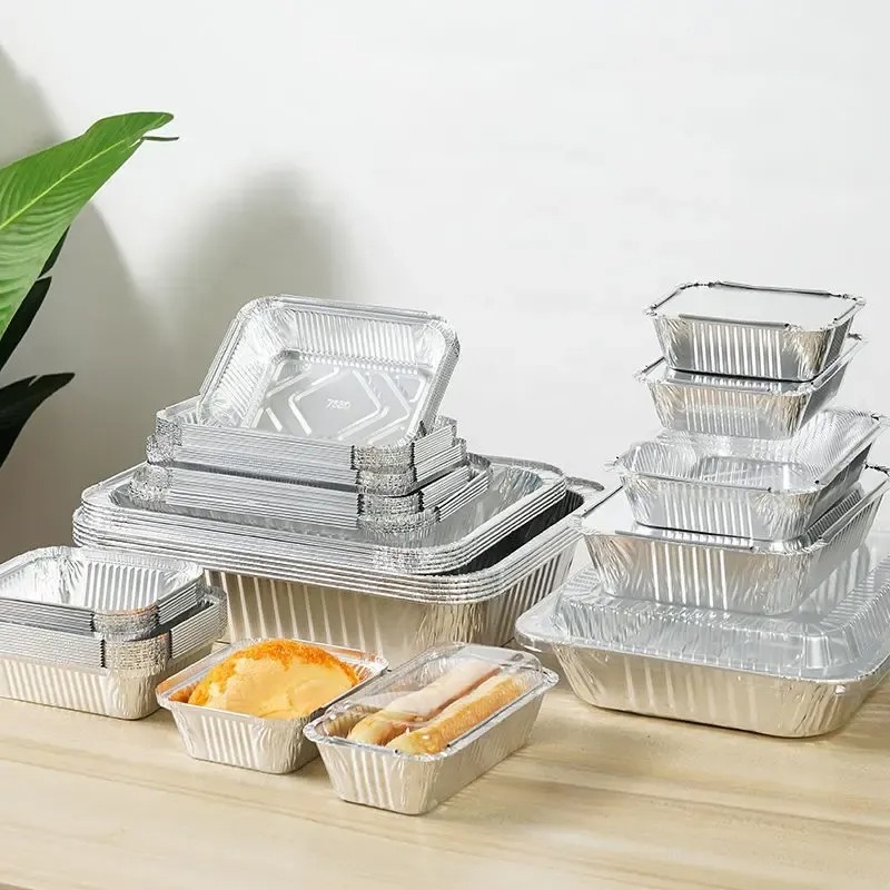 Contenants aluminium toutes tailles pour la restauration